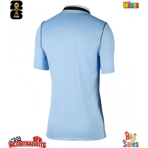 Uruguay Replica Home Stadium Shirt for Women World Cup 2026 Short Sleeve